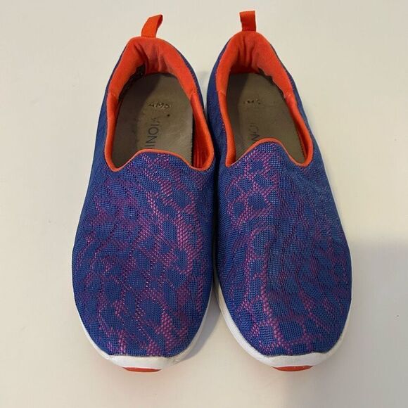 Vionic 331 Hydra Mesh Slip-Ons Purple & Orange, Women's 10 comfortable travel - Picture 4 of 11